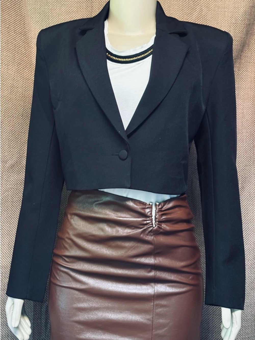 Fashion Nova Black Blazer - Size S